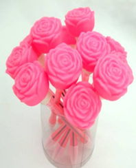 玖瑰花闪光笔 创意与美观的完美结合